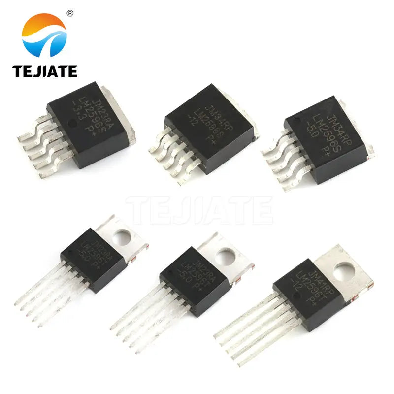 10pcs LM2596S-5.0 ADJ 12 3.3V LM2596T buck circuit regulator IC chip TO-263 TO-220