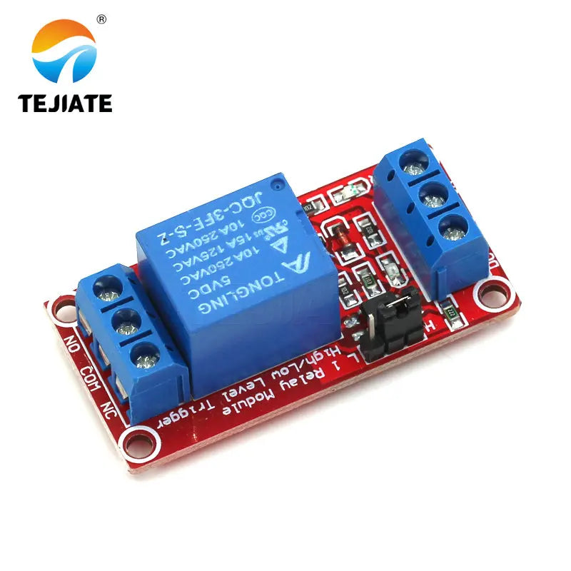 1PCS One-way 5V Relay Expansion-board Module Optocoupler Isolation Type Support For High/Low Electrical Level Triggering