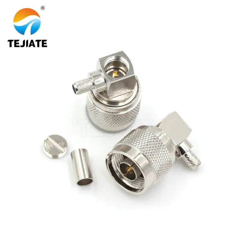 1PCS N Type Adapter J-K-JW-KY-KF 1.5/3/5/7MM Opening Type Male/Female Header Connector Match For RG58/142/174/316 All Copper