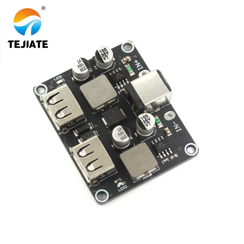 USB QC3.0 QC2.0 DC-DC Buck Converter Charging Step Down Module 6-32V 9V 12V 24V to Fast Quick Charger Circuit Board 3V 5V 12V