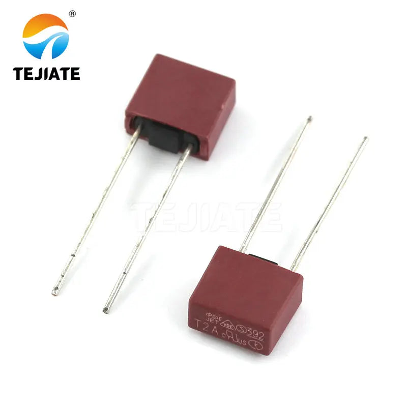 10PCS 392 Square Fuse T0.5/1/1.25/2/2.5/3/4/5/6.3A 250V  Commonly Used Power Fuses Assorted Slow Blow Fuse LCD PCB Matched
