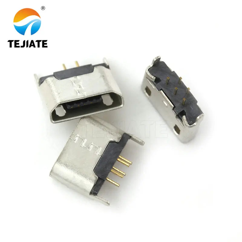 10PCS Micro-USB Socket MK5P Female-socket/Male-plug Paster-type Straight-insert Type Vertical-type Welding-type Interface