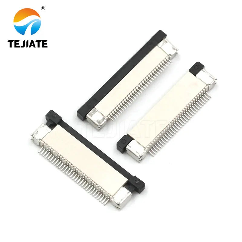 10PCS FFC/FPC Connector Flat Cable Socket 0.5MM Adapter 20/22/24/26/28/30/32/34/40/45/50/54/60P Up Drawer Type Plug Kit