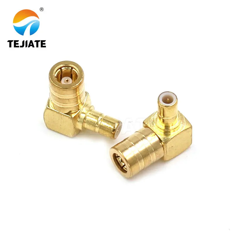 2PCS SMB RF Adapter Antenna Pedestal SMA to SMB-JJ/KK L-type BNC/SMA Male To SMB Male Header SMB Double Way Connector