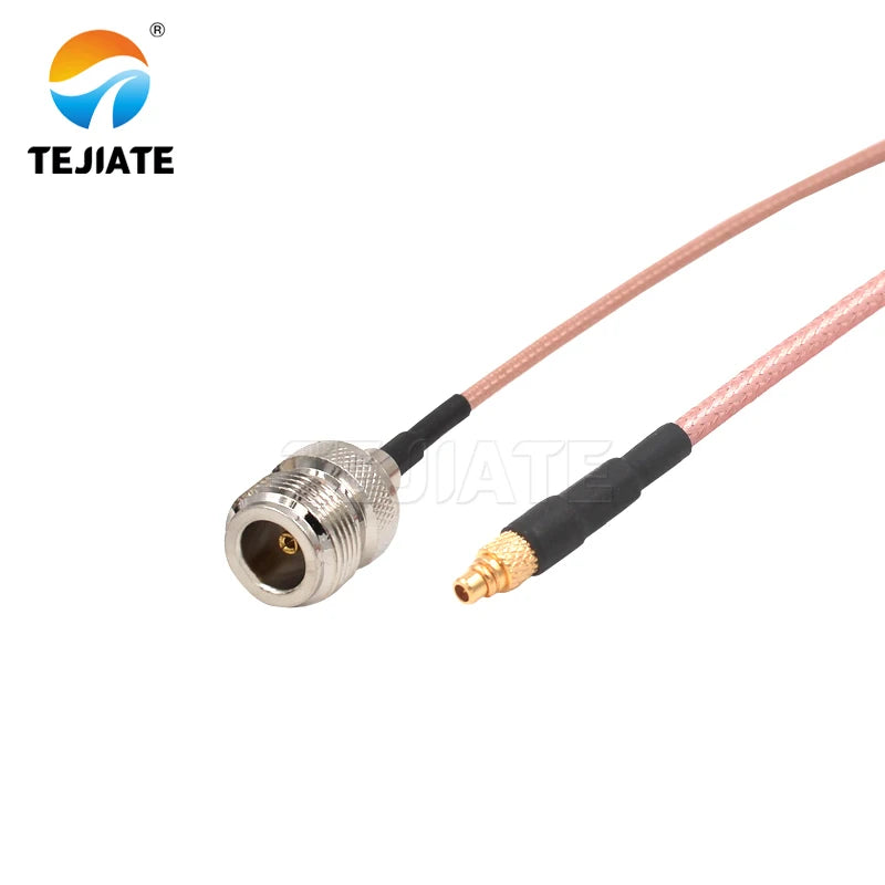 1PCS TEJIATE Adapter Cable N To MMCX Type NK Convert MMCXJ 8-90CM 1M 1.5M 2M Length Connector RG316 Wire