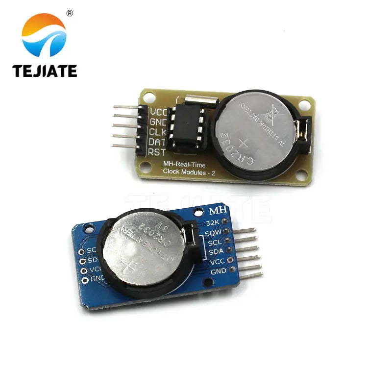 1PCS DS1302 DS3231 IIC Real Time Clock Memory Module CR2032 Mini Precision Timer With Battery For Arduino Long-acting Unit