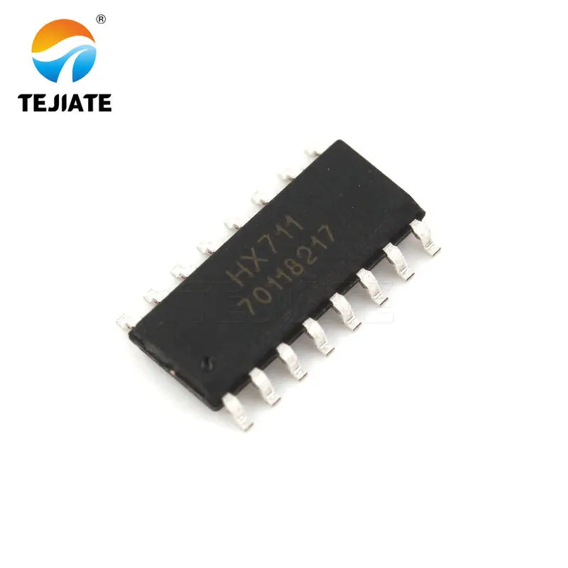 1PCS TEJIATE HX711 Chip HX711AD Module 24 Bit Singlechip Electronic Weight Detector High Precision Pressure Sensor