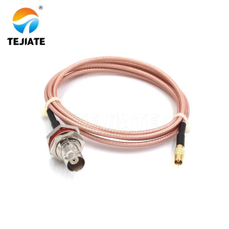 1PCS TEJIATE Adapter Cable BNC To MCX Type BNCK Convert MCXK 8-90CM 1M 1.5M 2M Length Connector RG316 Wire