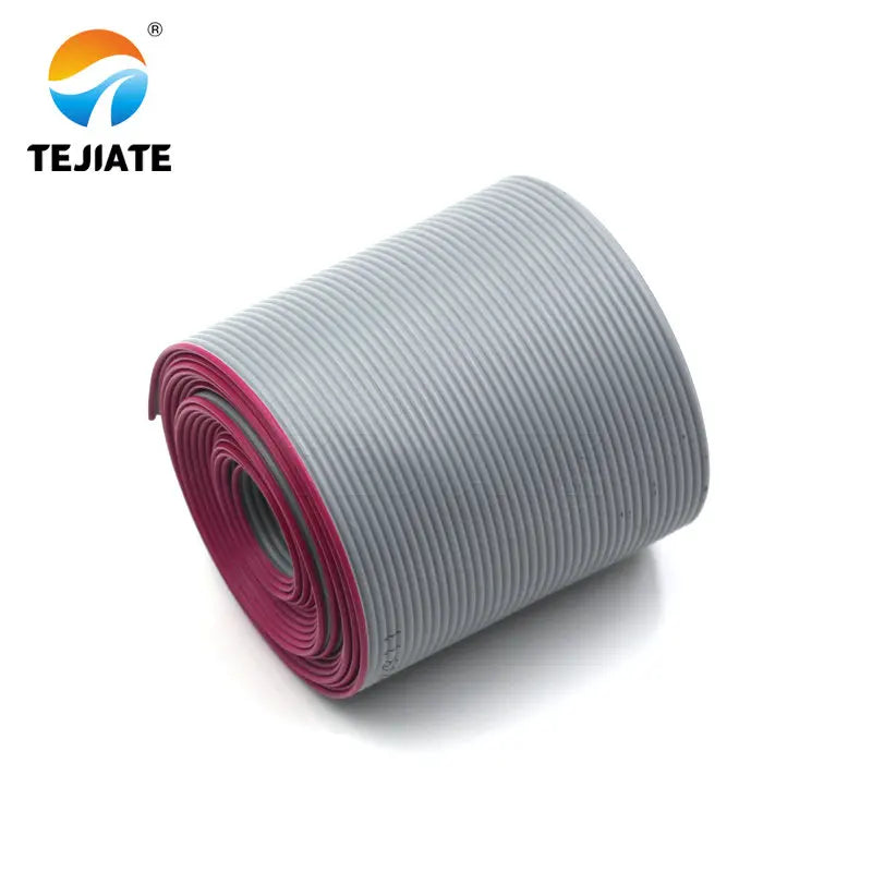 1PCS=1M FC-40P 2.54MM Grey Row-wire DuPont Line Pure Copper-conductor PVC Insulation-sheath Welding-free