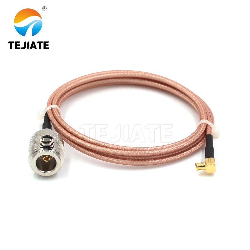 1PCS TEJIATE Adapter Cable N To MCX Type NK Convert MCXJW 8-90CM 1M 1.5M 2M Length Connector RG316 Wire