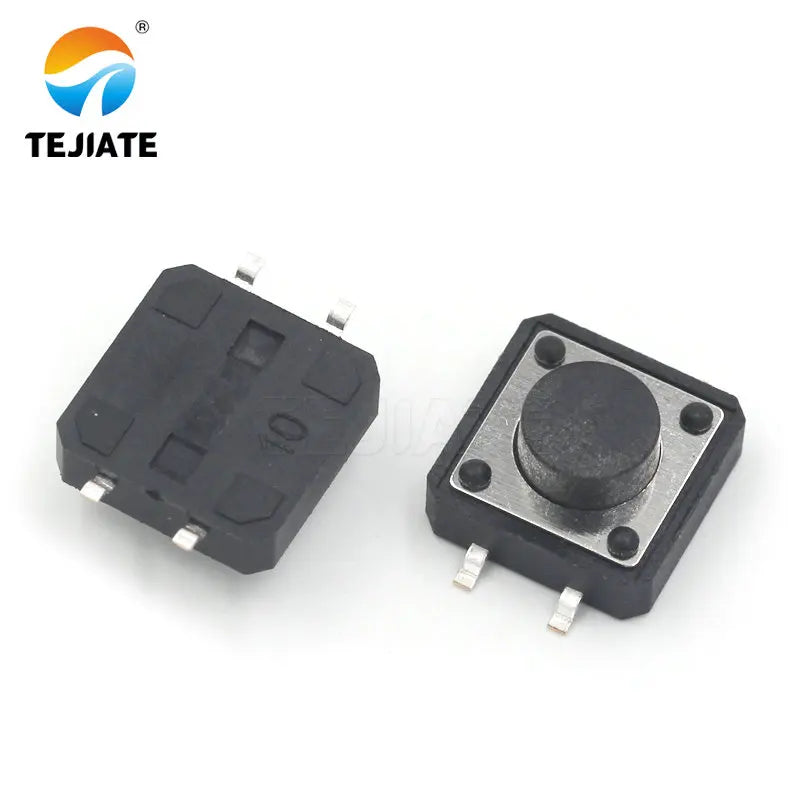 10PCS Patch Vertical 4 legs Touch Key Microswitch Erect 4 Foot Button Switch 12*12*4.3/5/6/8/10/13MM