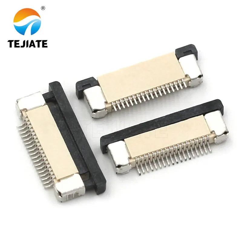 10PCS FFC/FPC Connector Flat Cable Socket 0.5MM Adapter 4/5/6/7/8/9/10/12/14/16/18/20P Down Drawer Type Plug Kit