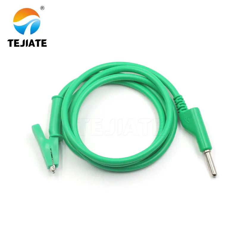 1PCS Banana Plug To Alligator Clip Power Test Line High Voltage Experimental Wire Component