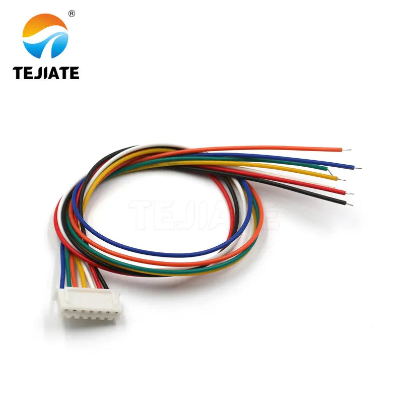10PCS XH2.54 Electronic Wire 2/3/4/5/6/7/8/9/10P Color Terminal Line Connecting Wire 30CM Single Head Tin Plated