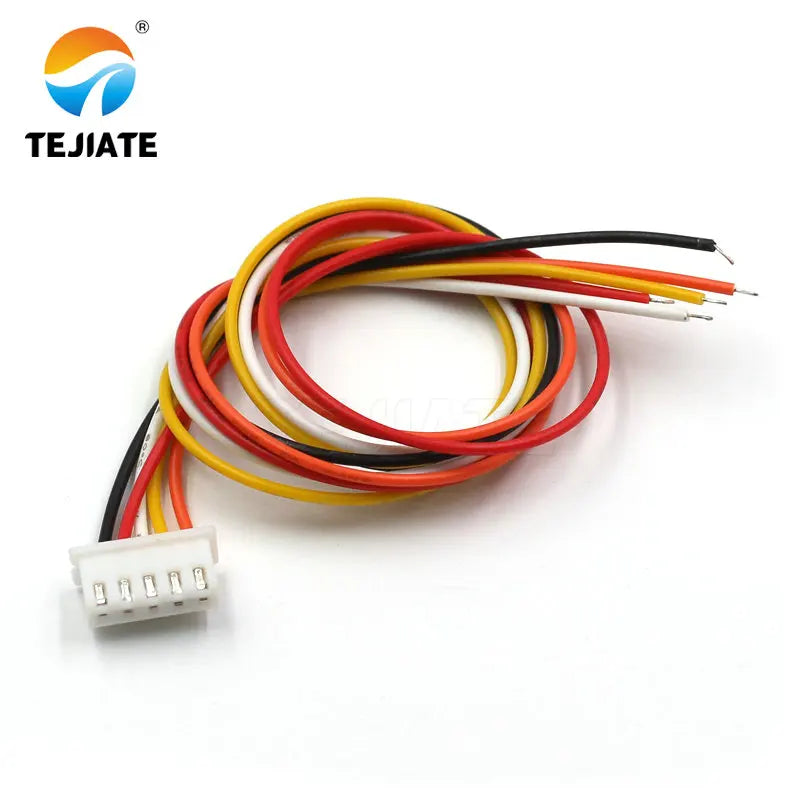 10PCS XH2.54 Electronic Wire 2/3/4/5/6/7/8/9/10P Color Terminal Line Connecting Wire 30CM Single Head Tin Plated