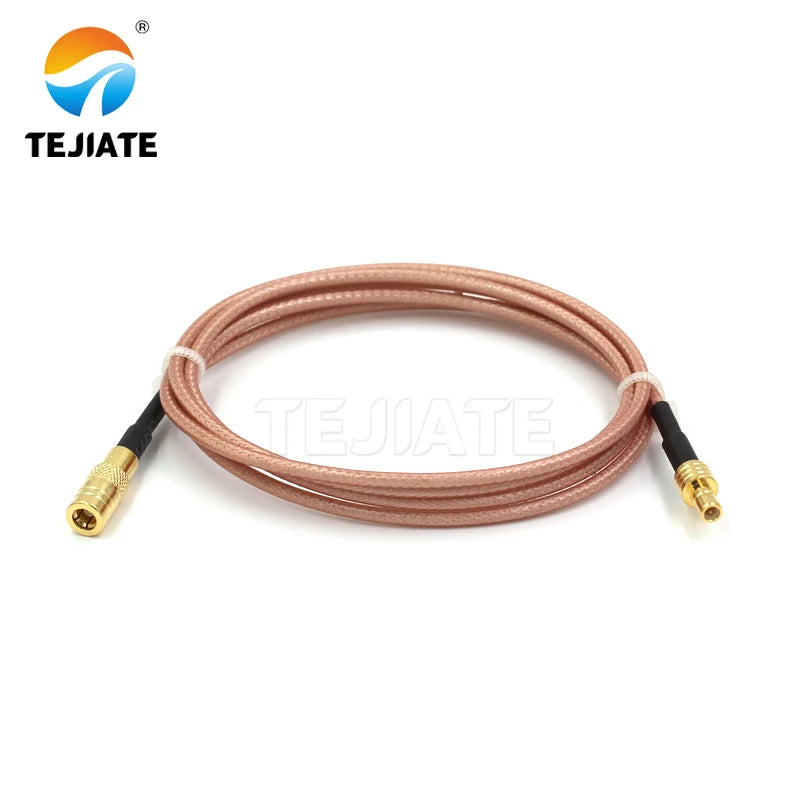 1PCS TEJIATE Adapter Cable SMB To SMB Type SMBJ Convert SMBK 8-90CM 1M 1.5M 2M Length Connector RG316 Wire