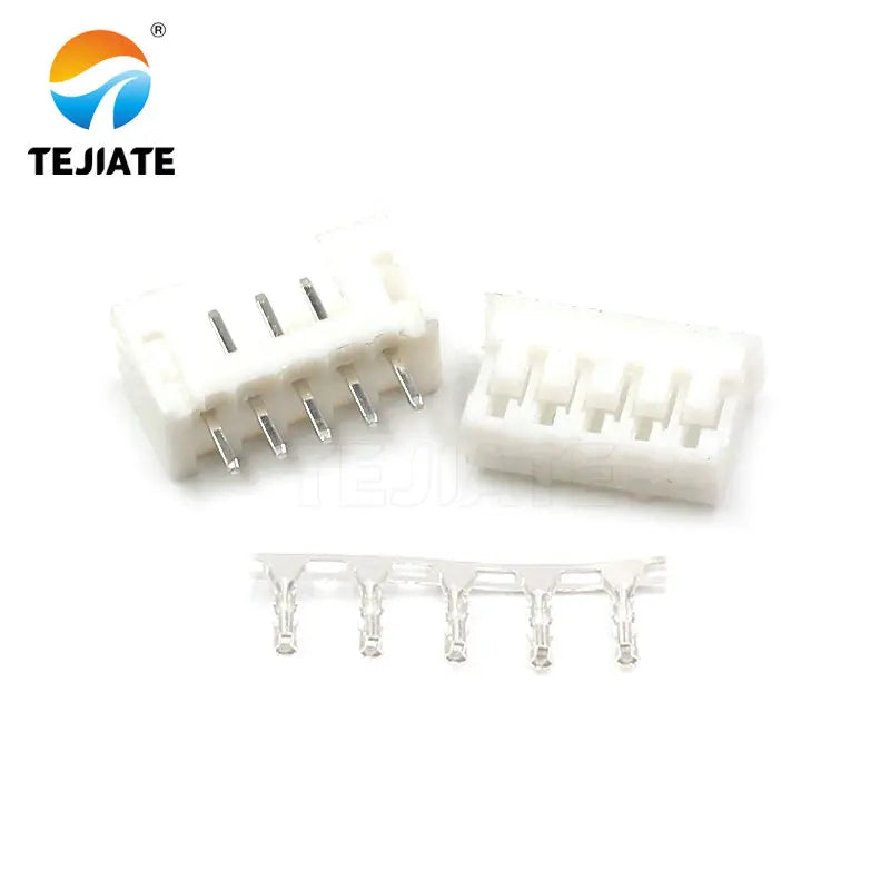 50PCS PH2.0MM Connector 2/3/4/5/6/7/8/9/10/12P Adapter Ternimal Straight Pin Base+Plug+Reed