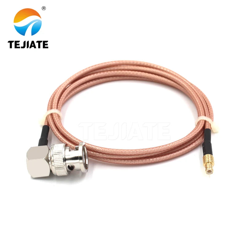 1PCS TEJIATE Adapter Cable BNC To MCX Type BNCJW Convert MCX-J 8-90CM 1M 1.5M 2M Length Connector RG316 Wire