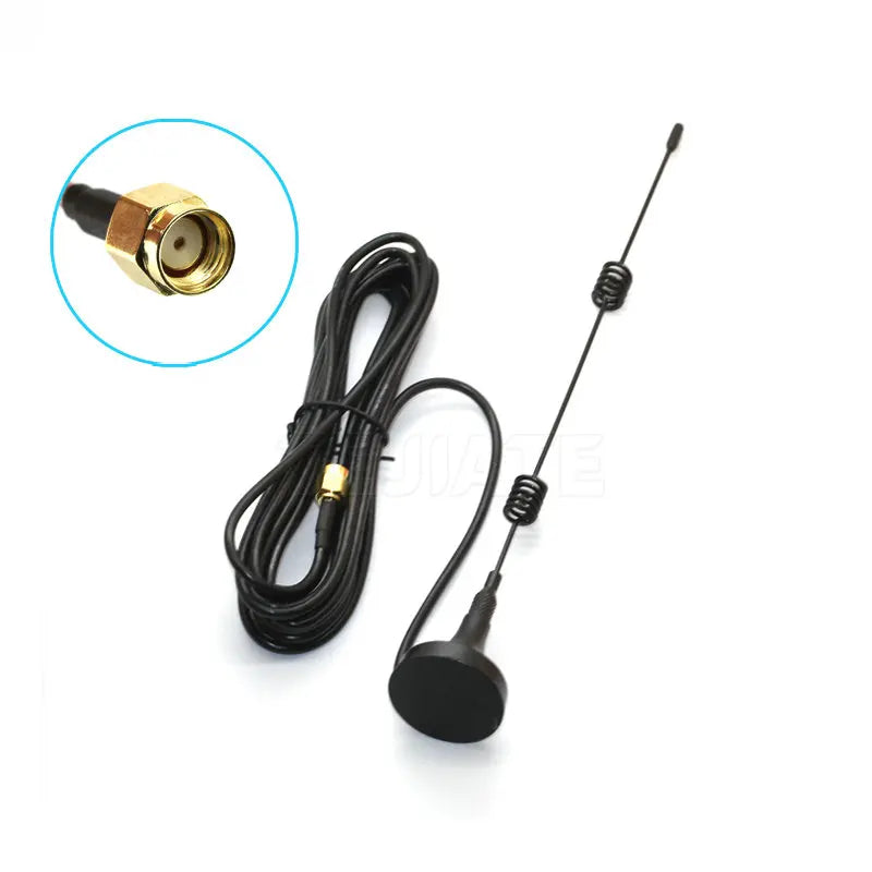 2PCS 2.4G Wifi Suction Cup Band Antenna SMA Inner Hole /Inner Pin Wireless Router WLAN Router Booster 22.5CM Height