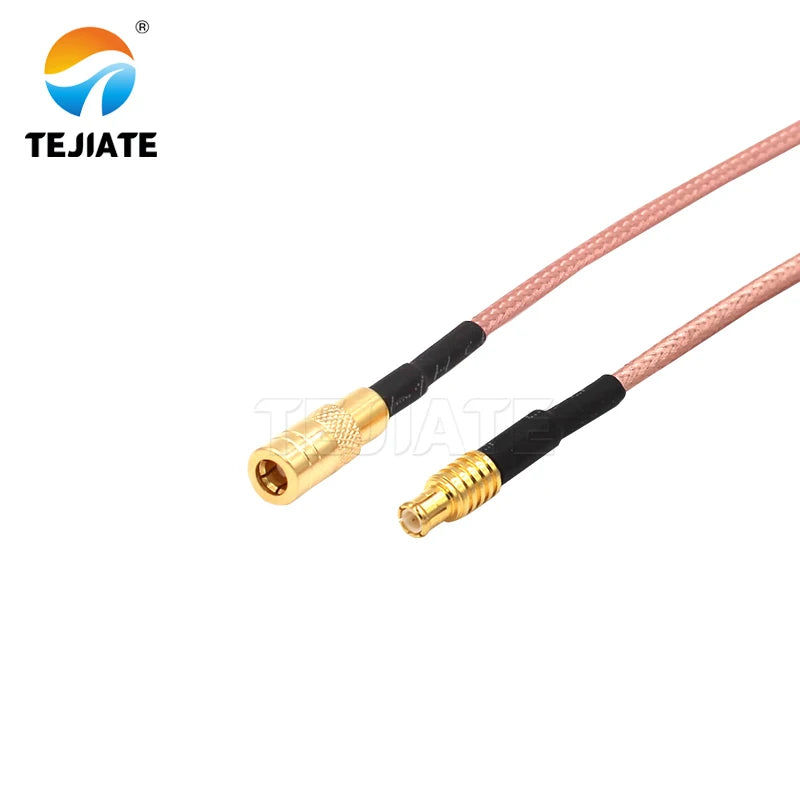 1PCS TEJIATE Adapter Cable SMB To MCX Type SMBK Convert MCXJ 8-90CM 1M 1.5M 2M Length Connector RG316 Wire