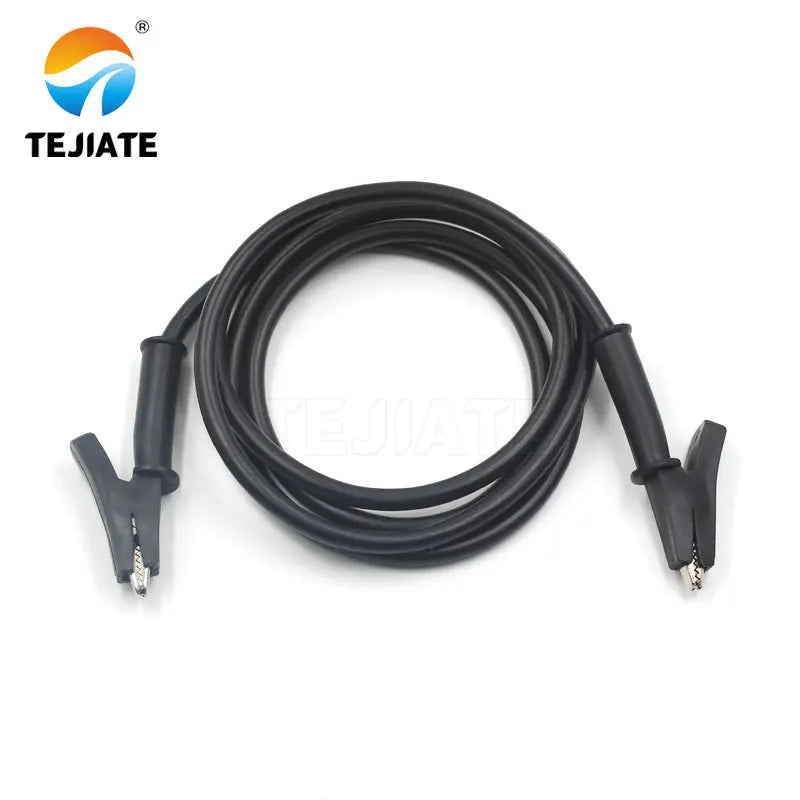 1PCS Double Header Alligator Clip Power Test Line High Voltage Experimental Wire Component