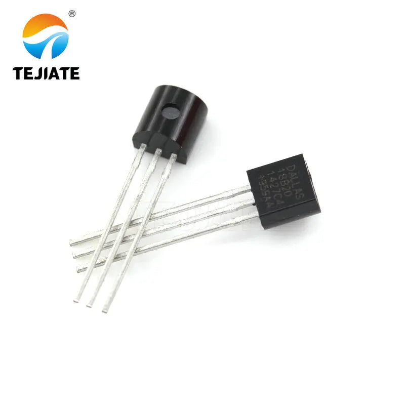 5pcs direct DS18B20 TO-92 temperature sensor 18B20 temperature acquisition programmable digital thermometer
