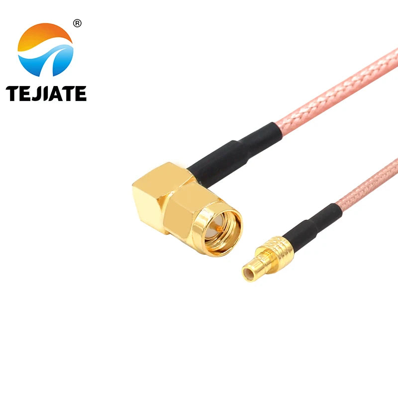1PCS TEJIATE Adapter Cable SMB To SMA Type SMB-J Convert SMA-JW 8-90CM 1M 1.5M 2M Length Connector RG316 Wire