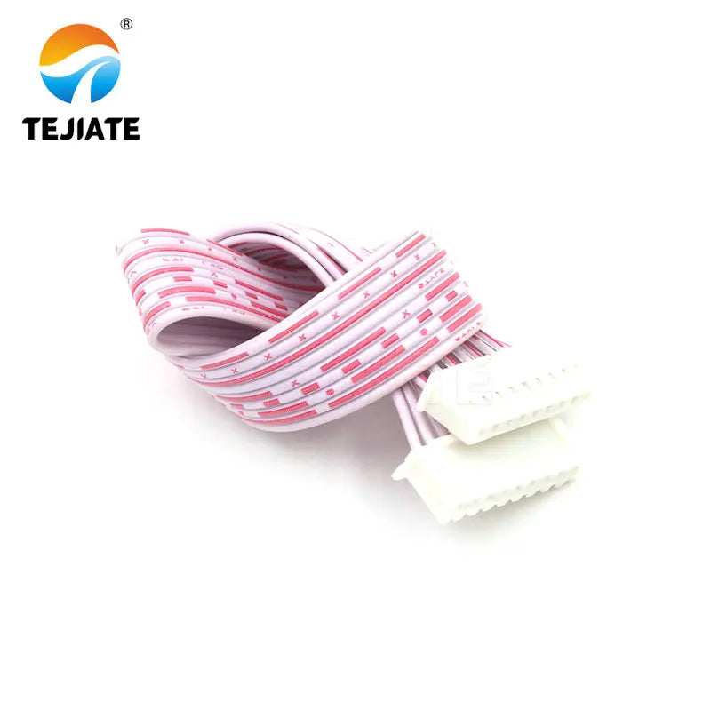 10PCS XH2.54 Electronic Wire 2/3/4/5/6/7/8/9/10/11/12P Red/White Terminal Line Connecting Wire 30CM Double Head