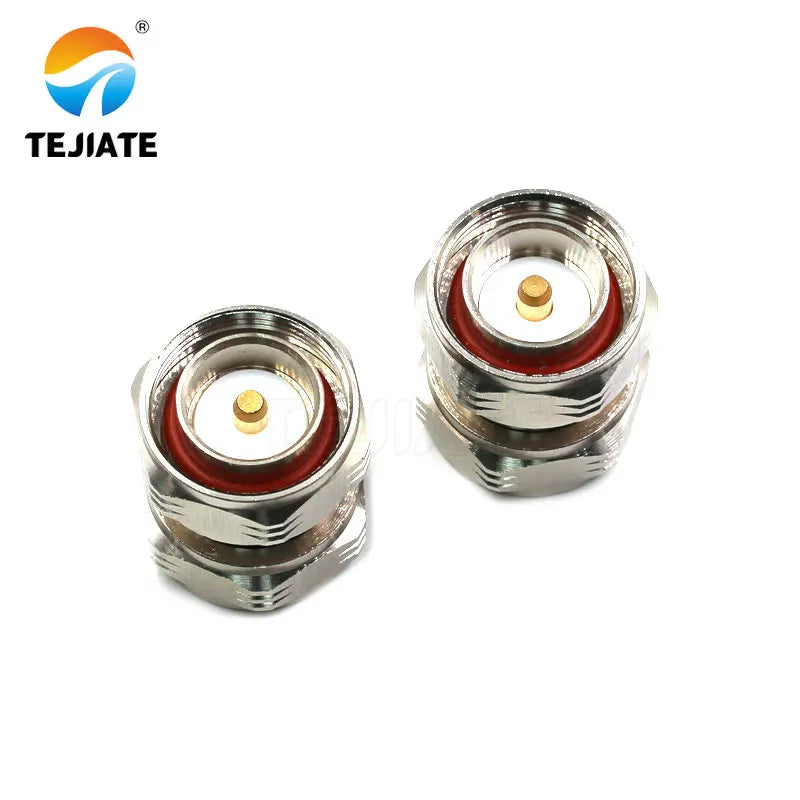1PCS RF Adapter Double Way Connector Male/Female Header L29/DIN N/DIN N/L29 KK JK KJ  All Copper Green Product