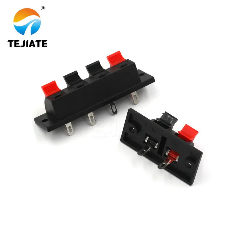 5PCS Speaker Clip Loudspeaker / Wiring / Bread-plate / Audio Clamp 2P/4P