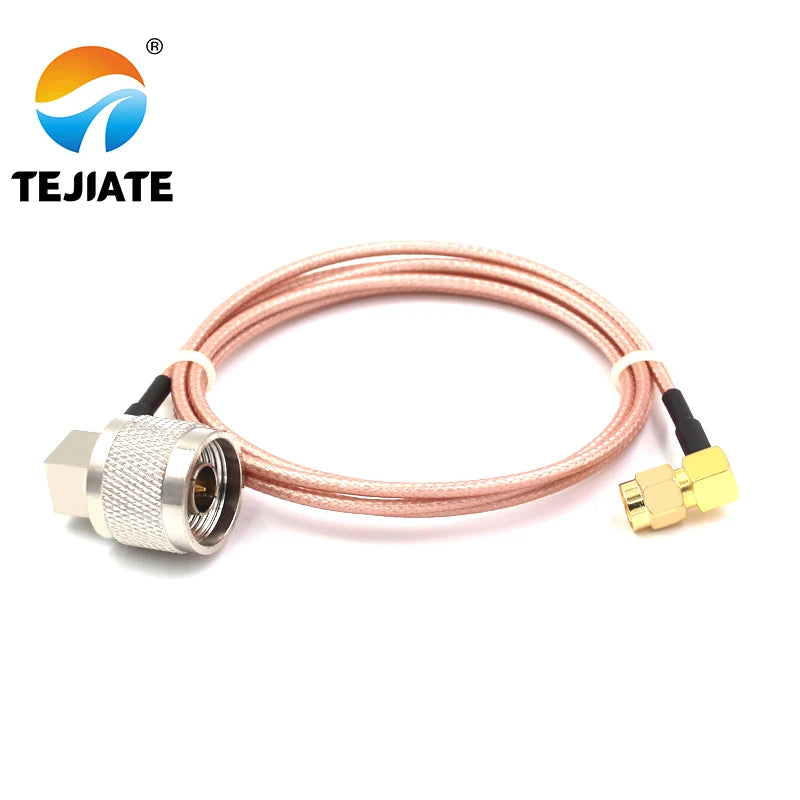 1PCS TEJIATE Adapter Cable RPSMA To BNC Type RPSMA-JW Convert N-JW 8-90CM 1M 1.5M 2M Length Connector RG316 Wire