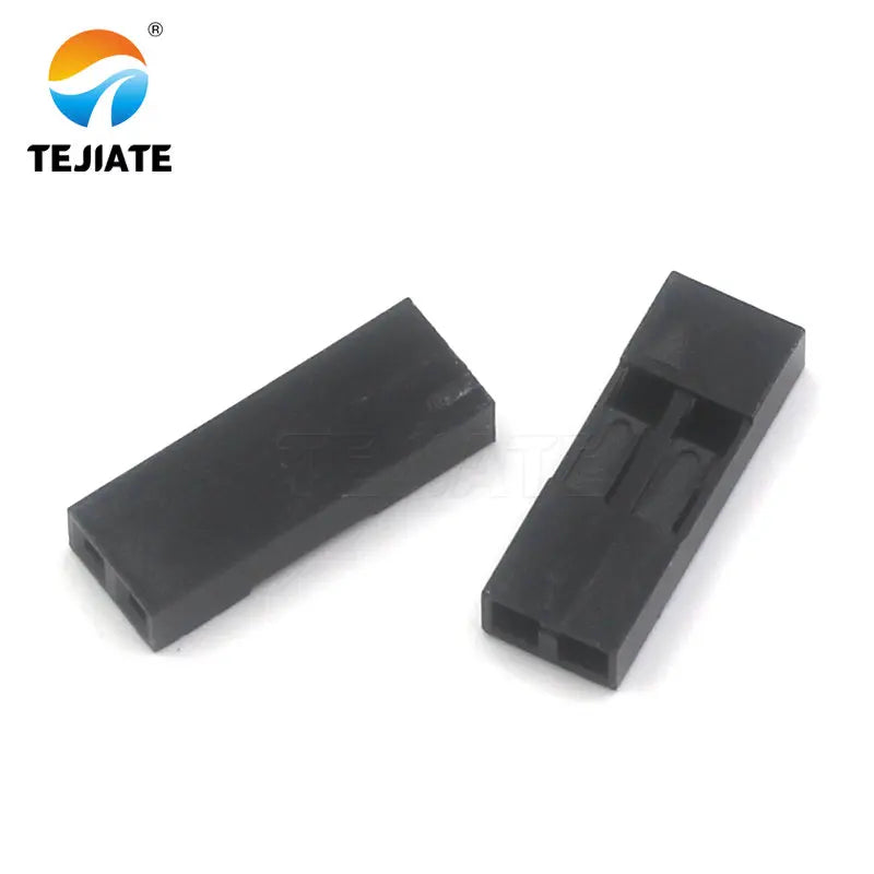 200PCS DuPont Rubber-shell  2.54mm Spacing DuPont-wire Plug  Single/Double Row 1x1/2/3/4/5/6/7/8/9/10P 2x4/5P Multiple Type
