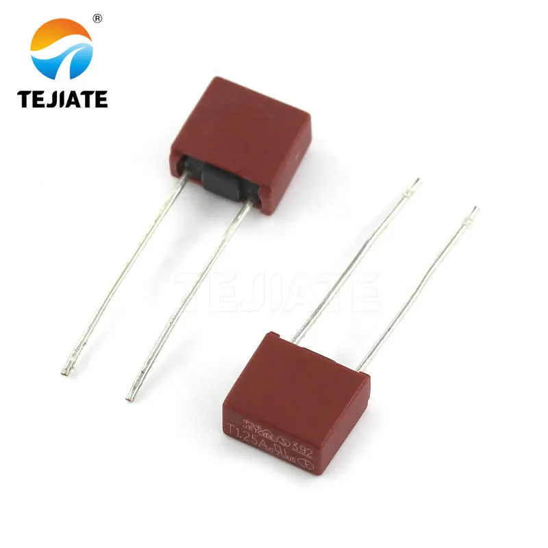 10PCS 392 Square Type Fuse T0.5/1/1.25/2/2.5/3/4/5/6.3A 250V  Commonly Used Power Fuses Assorted Slow Blow Fuse LCD PCB Matched