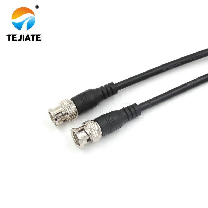 1PCS BNC-BNC/RCA Lotus Header Connector Wire Q9 Monitoring  Video Line BNC/VCR To TV Adapter Wire