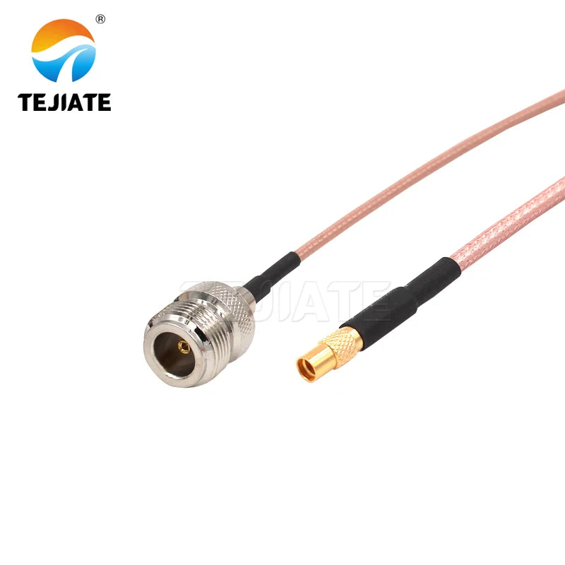 1PCS TEJIATE Adapter Cable N To MMCX Type NK Convert MMCXK 8-90CM 1M 1.5M 2M Length Connector RG316 Wire