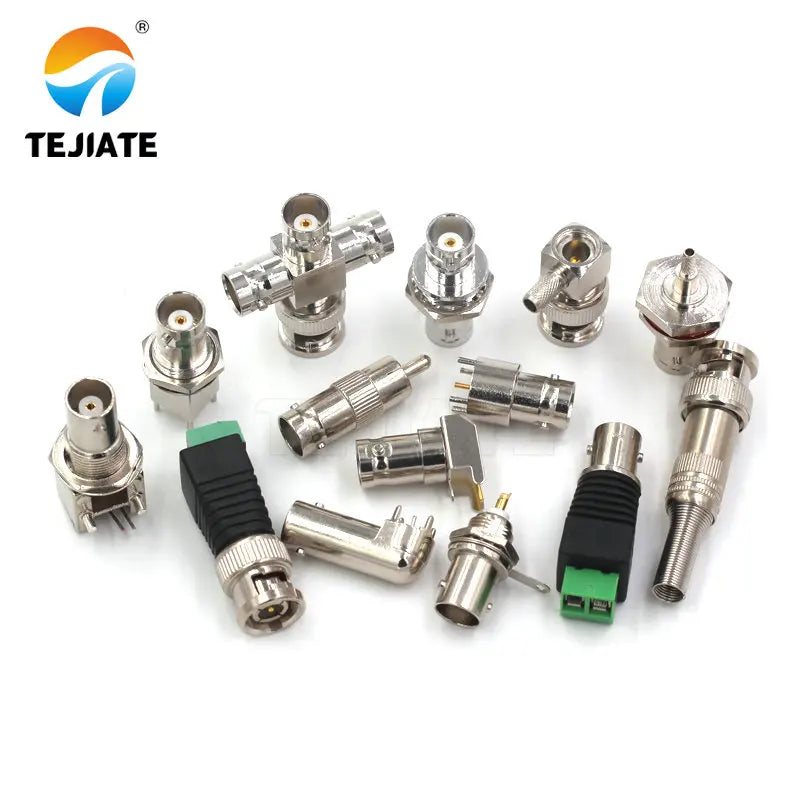2PCS BNC Adapter K-J-KY-KYWE-KW-KE-KYE Bent-header Connector Q9 Video-monitoring Component