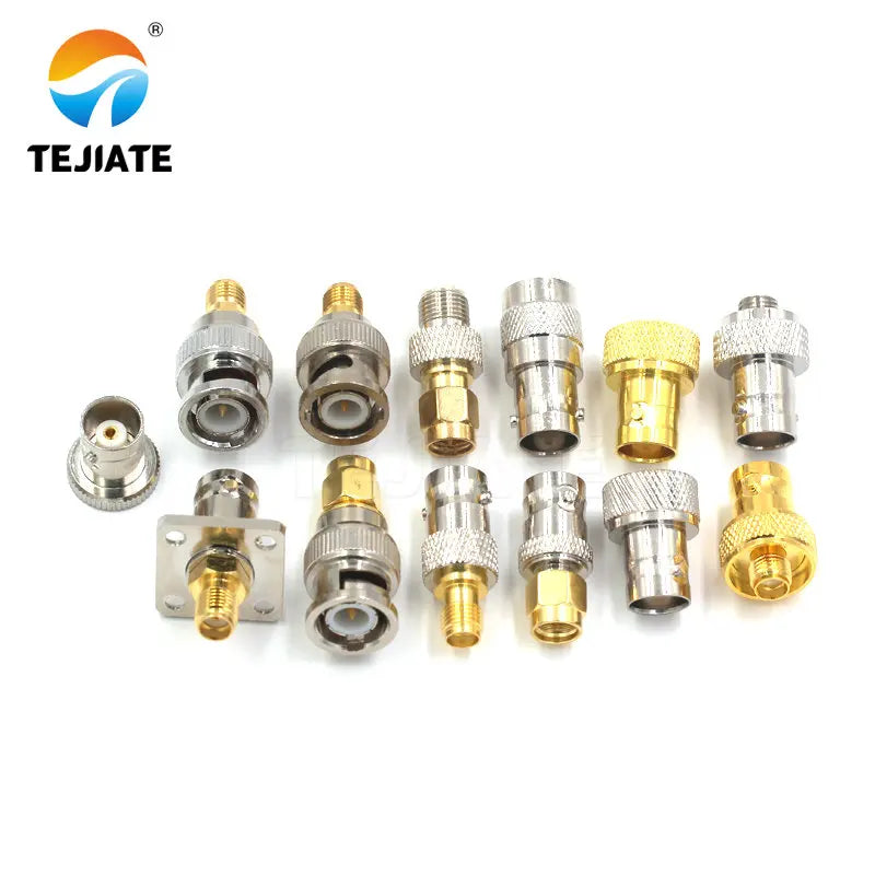 1PCS BNC Type SMA Type Adapter BNC To SMA Connector J-KRP K-KKF K-K K-J Male/Female Header Gold Plated Nickel Plated