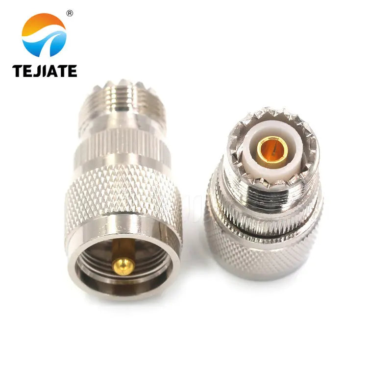 1PCS UHF MINIUHF J-K-JJ-KK-JK-KKF-KJW-KKK-JKK Connector Double Way Three Way Male/Female Header Adapter Four Hole Flange