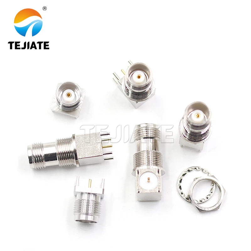 TNC-KYWE TNC-KE PCB welding vertical elbow female seat TNC-KYE TNC-50KHD