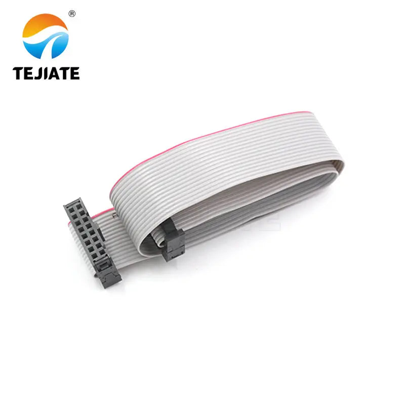 2PCS gray cable FC-10P/14/16/20P double-ended cable AVR cable 30CM spacing 2.54MM