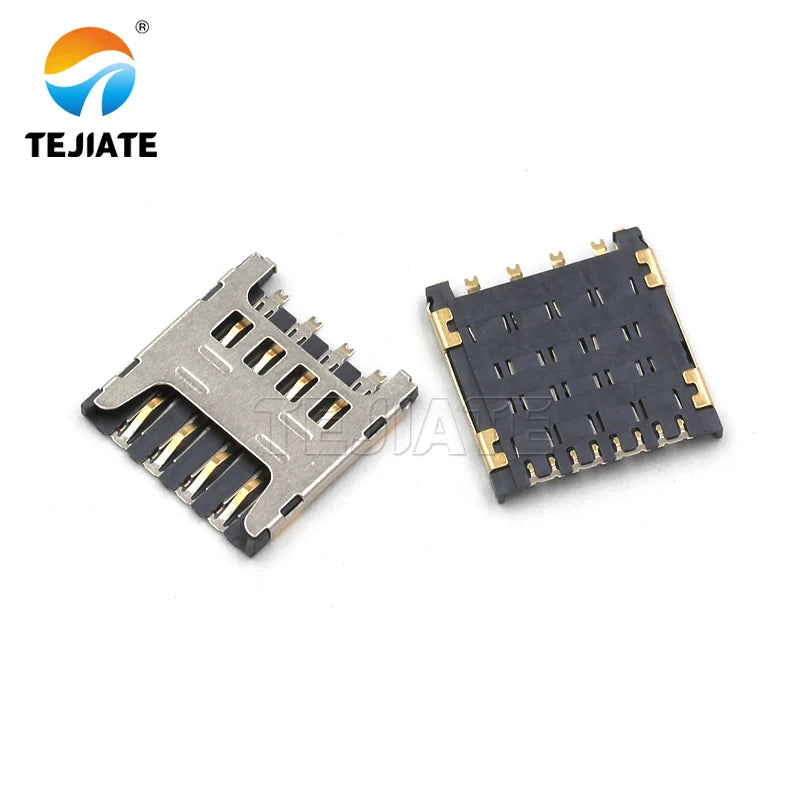 SD/MINI/TF/SIM/NANO/MICRO card holder card slot card tray size/length body with self-elasticity