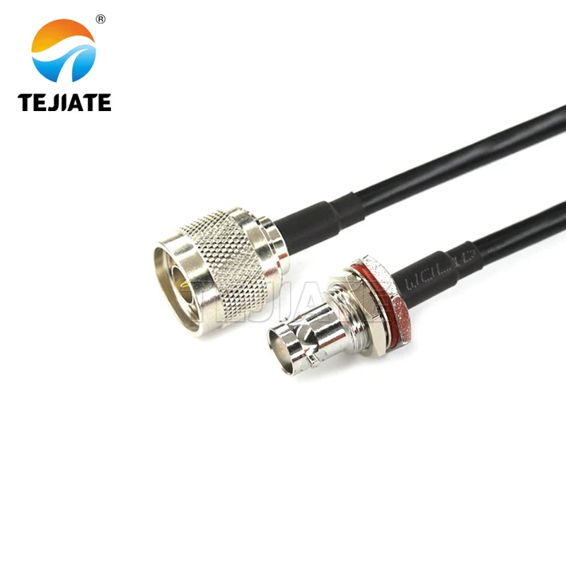1PCS BNC to N RF line BNC-K BNC-J to N-J N-K connection line RG58 adapter line 50-3 extension line impedance 50 ohms
