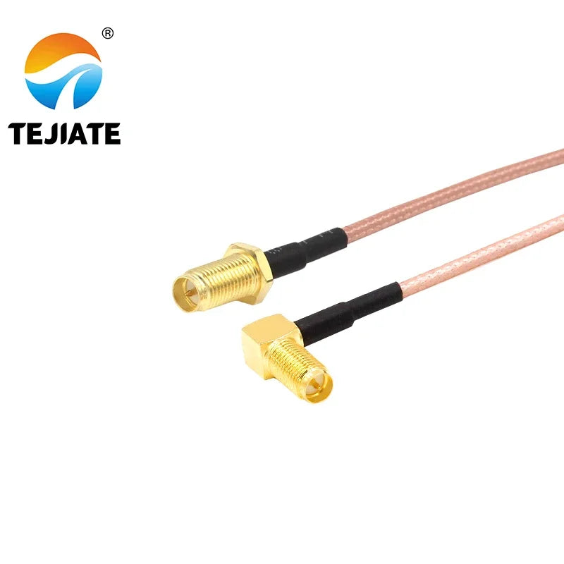 1PCS TEJIATE Adapter Cable RPSMA To RPSMA Type RPSMA-KY Convert RPSMA-KW 8-90CM 1M 1.5M 2M Length Connector RG316 Wire