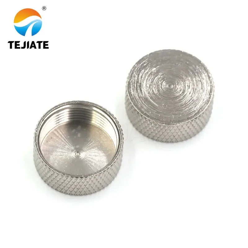 2PCS N-type UHF Dust Cap With Chains Waterproof Cover 16MM All Copper