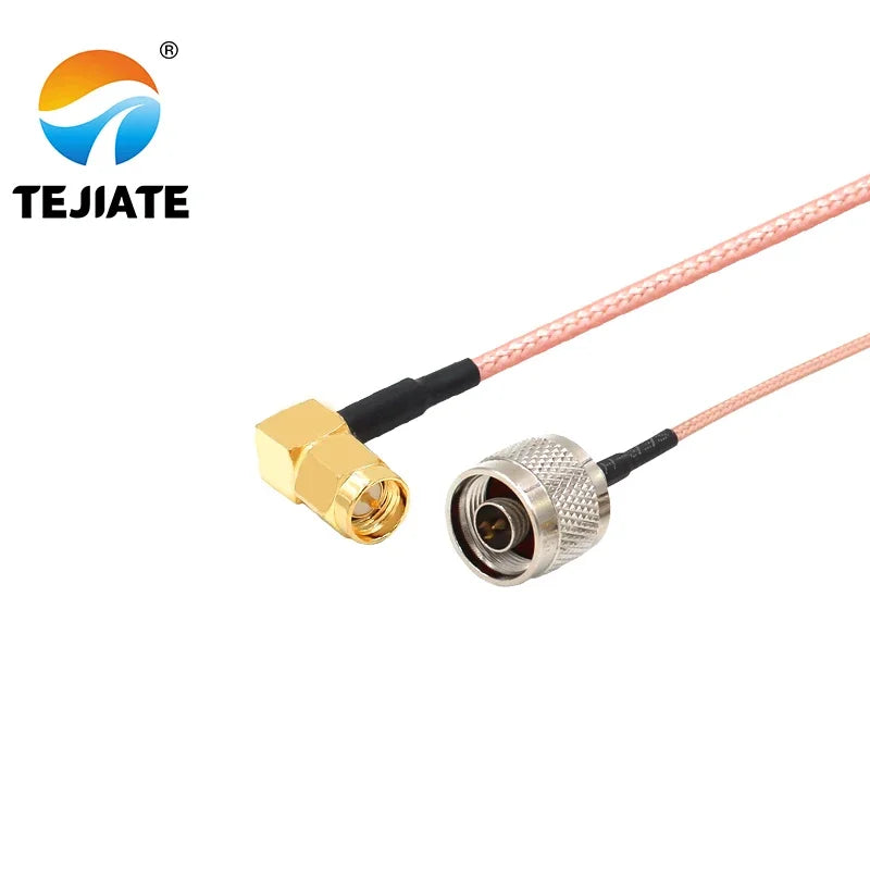 1PCS TEJIATE Adapter Cable BNC To SMA Type N-J Convert SMA-JW 8-90CM 1M 1.5M 2M Length Connector RG316 Wire