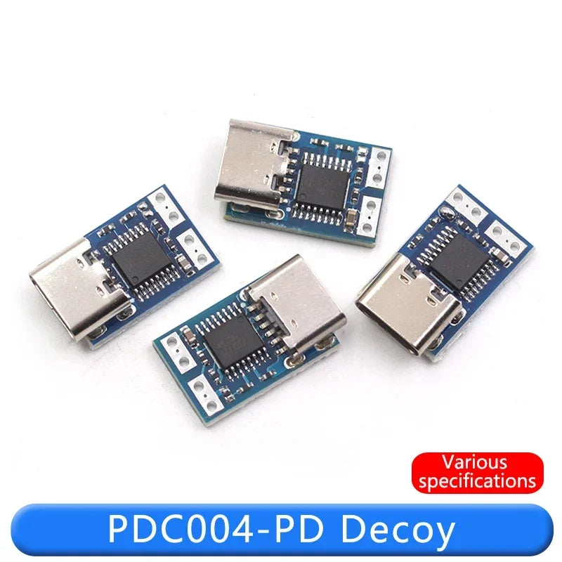 PDC004-PD decoy PD23.0 to DC trigger adapter QC4 charging laptop 912 1520V