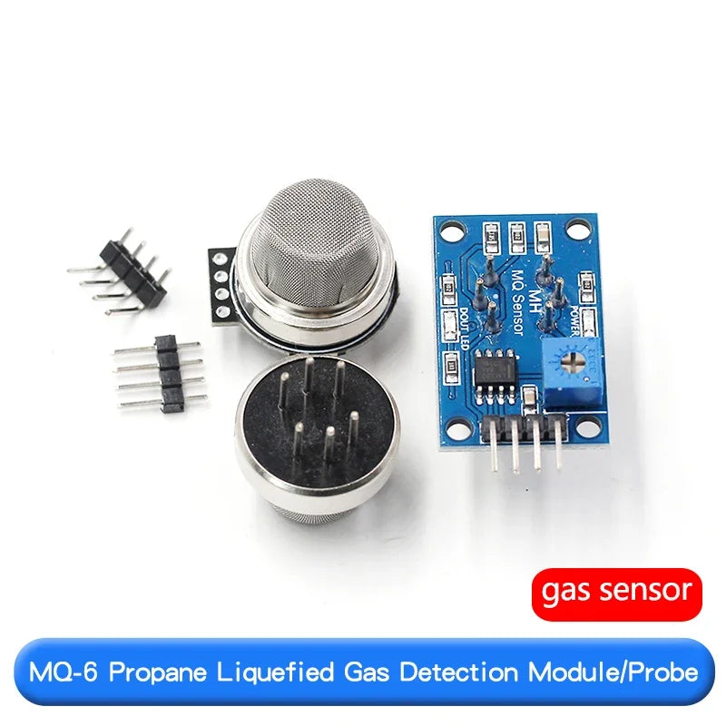 MQ-6 Propane Liquefied Gas Mini Detection Module Combustible Gas Sensor Module/Sensor Probe