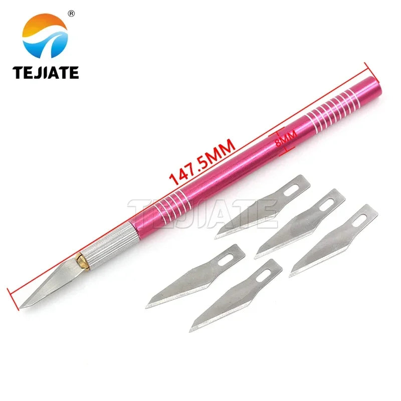 Full metal handle carving knife utility knife circuit board knife mobile phone film scraper repair