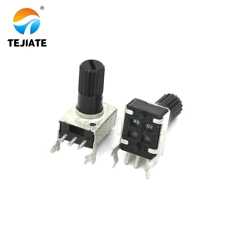 5PCS 0932 potentiometer adjustable resistor vertical 5K 10K 50k 100K 3-foot long handle 12.5MM RV09 type