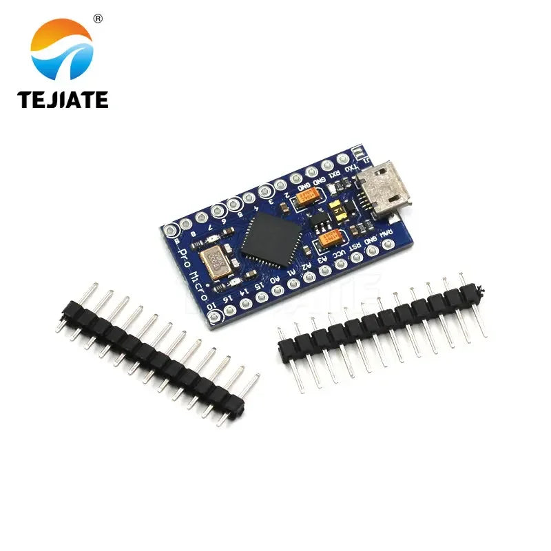 1PCS Pro Micro ATMEGA32U4 Singlechip Unit Module USB Self-Update Program 5V / 16m Development Modular Board